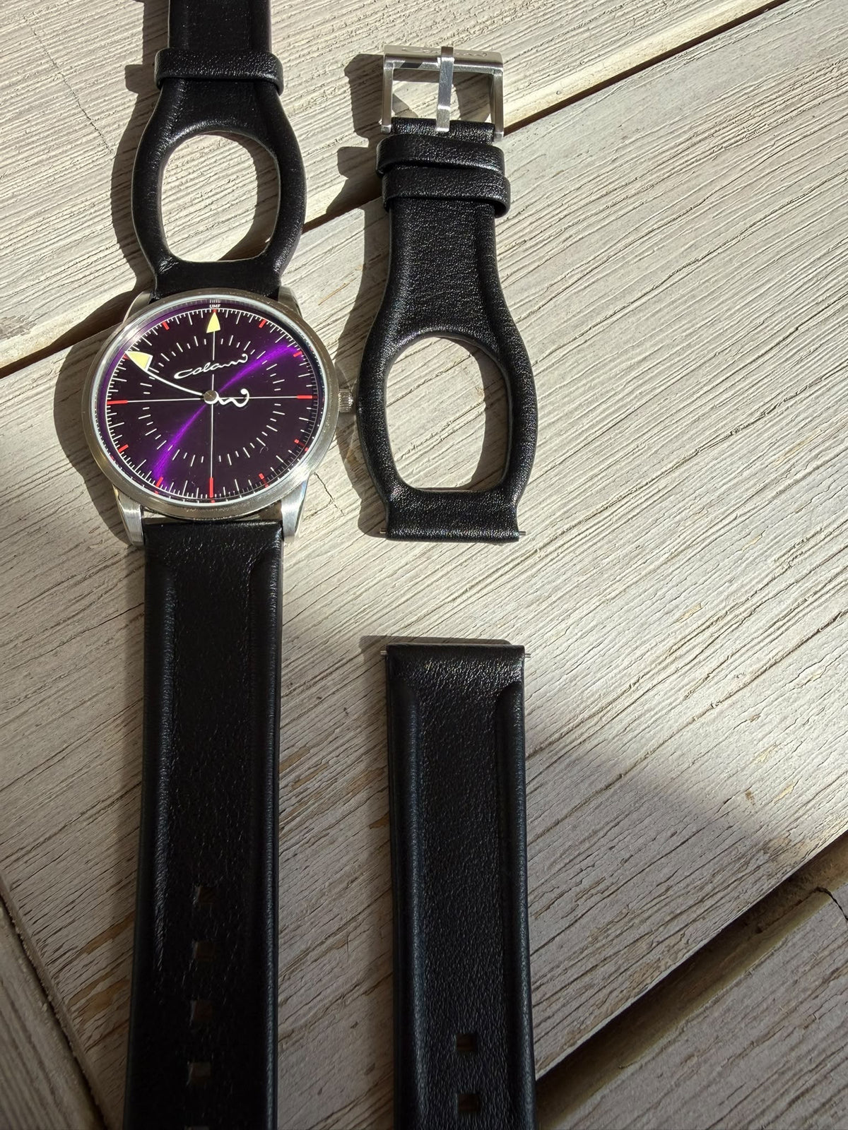 Colani Signatur-Lederarmband